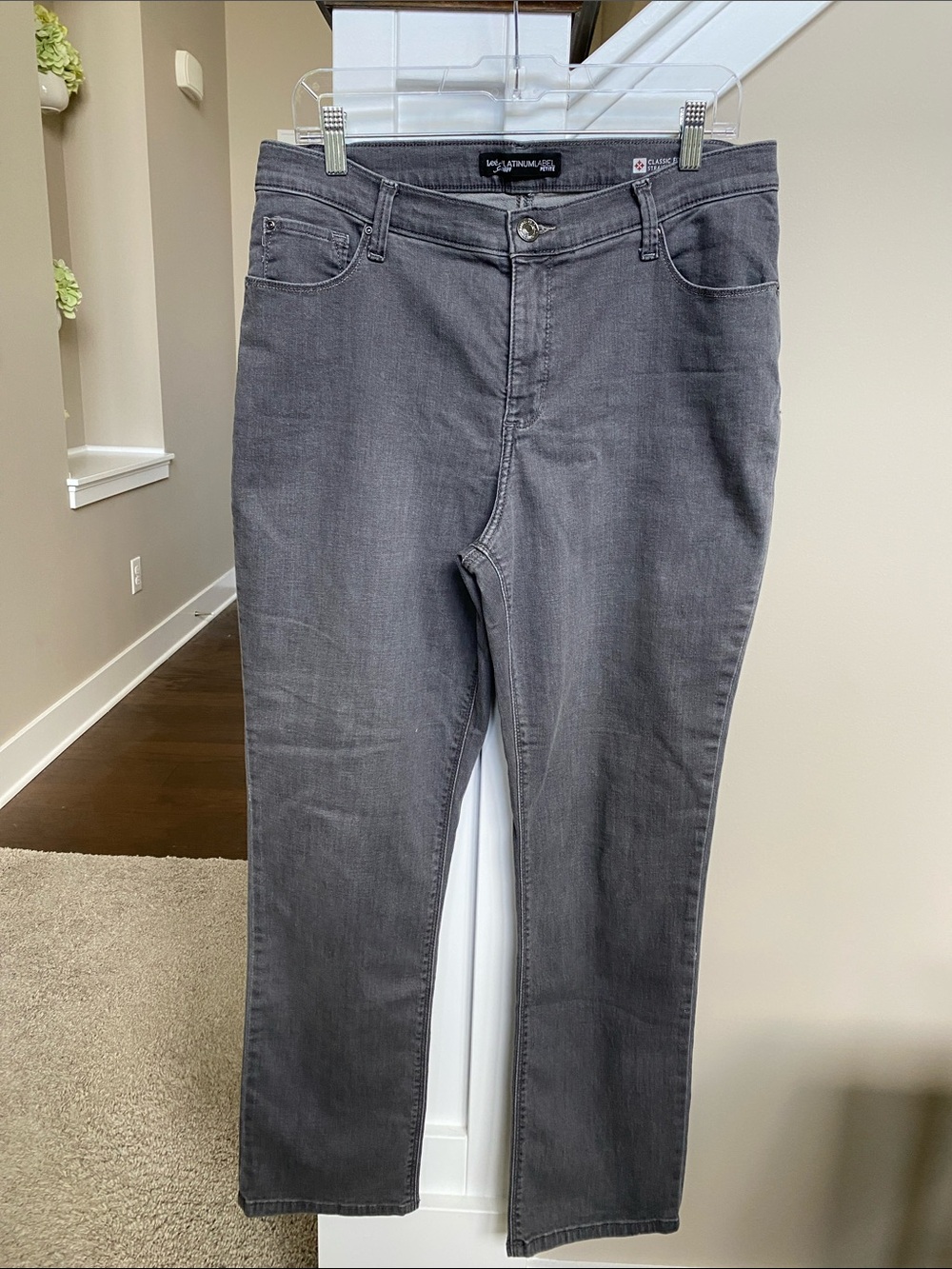Lee Gray Classic Fit Jeans